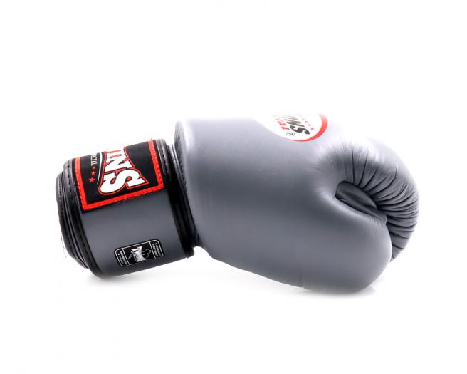 Twins Special 本革ボクシンググローブ BGVL3 Gray | ムエタイショップNAK