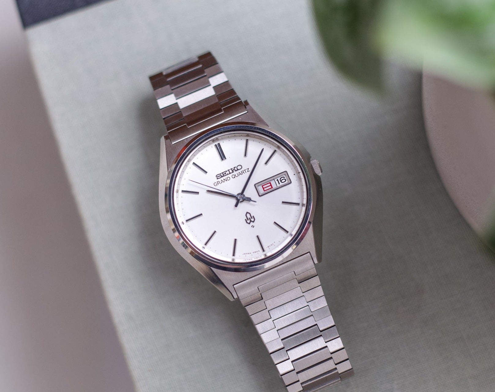 1975 'Baby Grand Seiko' Grand Quartz Seiko Brilliant Silver