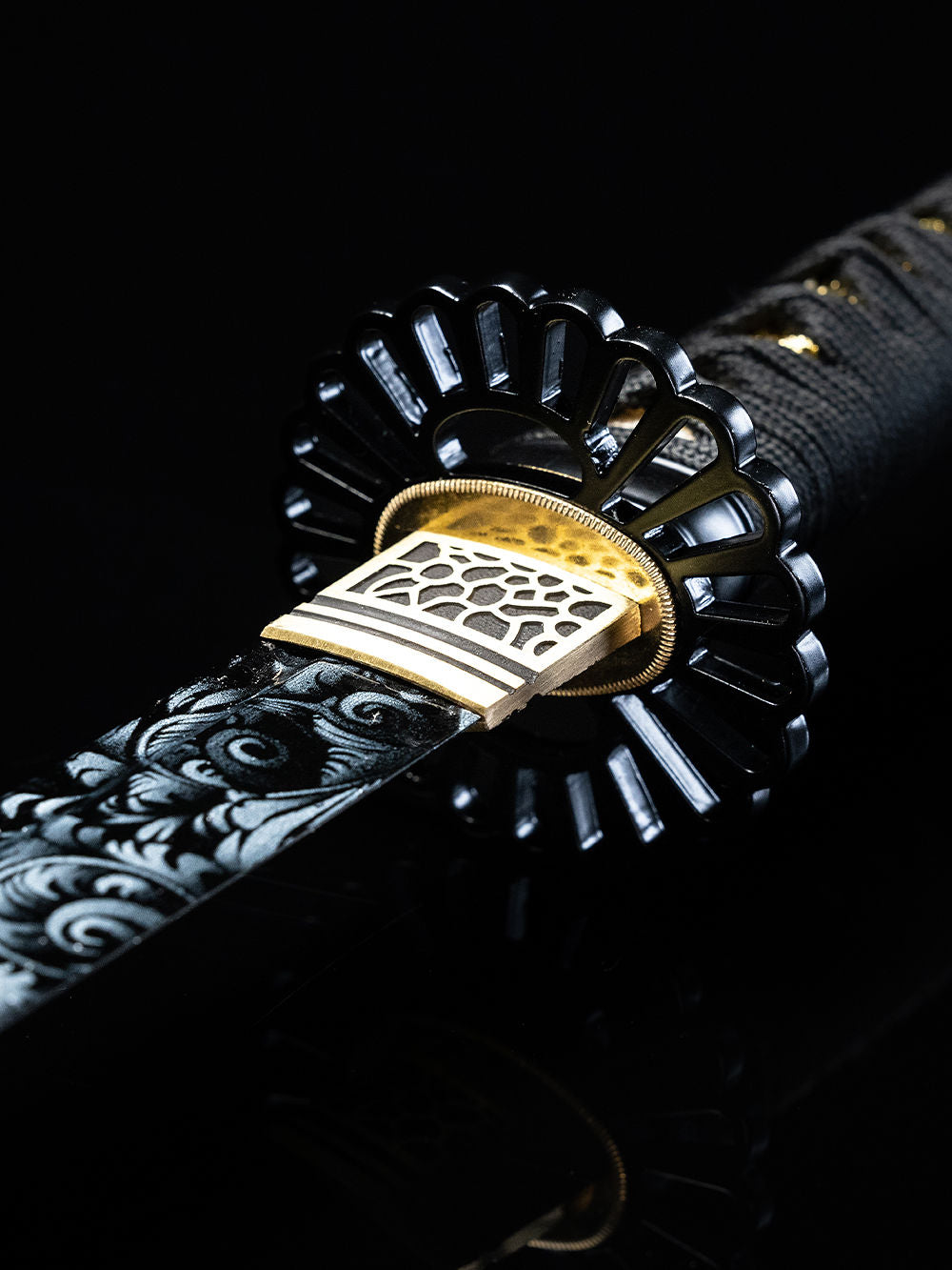 Onyx Katana (1060 Carbon Steel) – Mini Katana