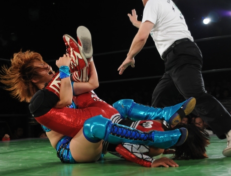 栗原あゆみCMLL世界女子王座戴冠 マルセラ初防衛に失敗 REINA新宿FACE