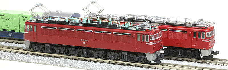 ☆希少☆新品 NゲージKATO EF70 1000 屋根上の表現が素晴らしい