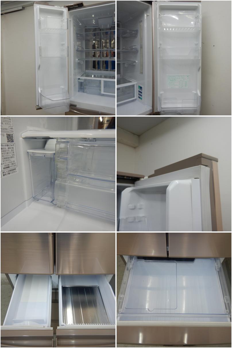 中古】 A06648 家庭用 冷凍冷蔵庫 シャープ SJ-XF47A-T 100V 幅65cm