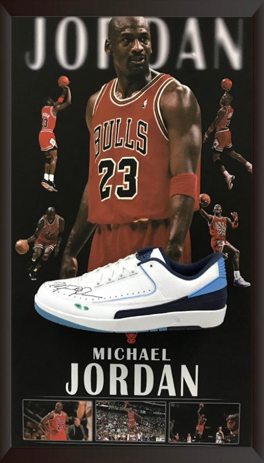 直筆サイン入り】マイケルジョーダン エアジョーダン2 Low UNCの販売