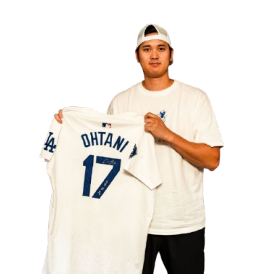 2024年ロサンゼルス・ドジャース大谷翔平直筆サインユニフォーム証明書あり