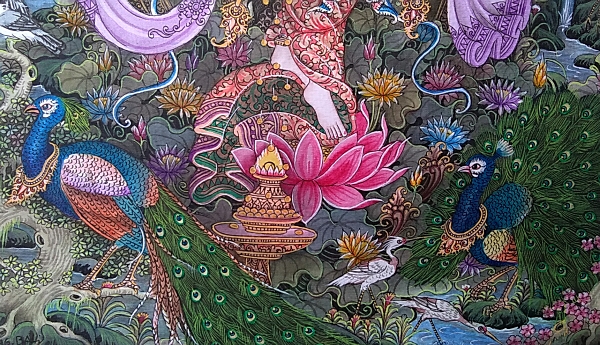 バリ絵画の商品ページ