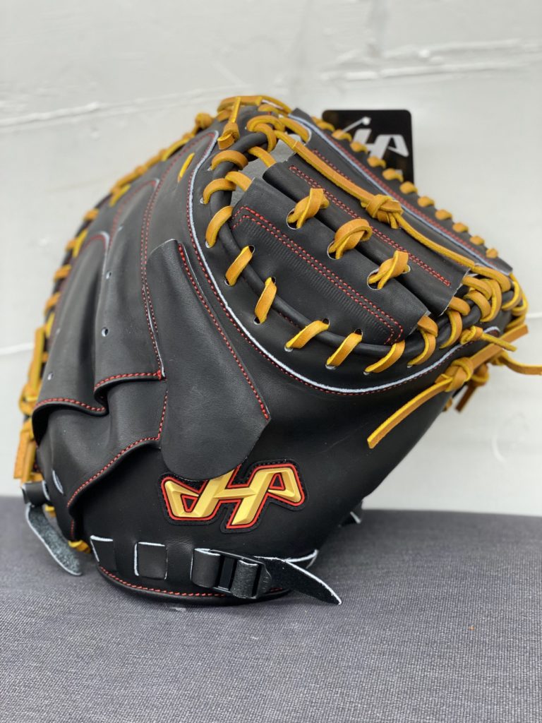 中学硬式に向けた新作】ハタケヤマ硬式キャッチャーミット「志」TC型を