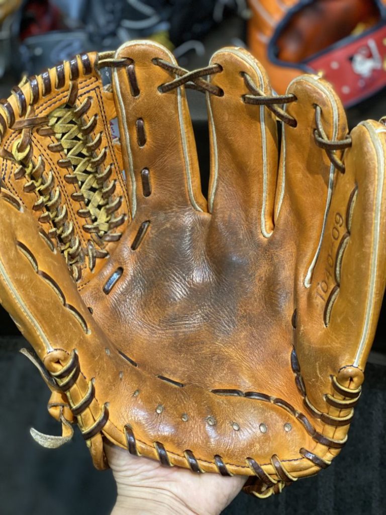 シワを育てる文化】久保田スラッガーのプロ選手実使用モデルはずっと見