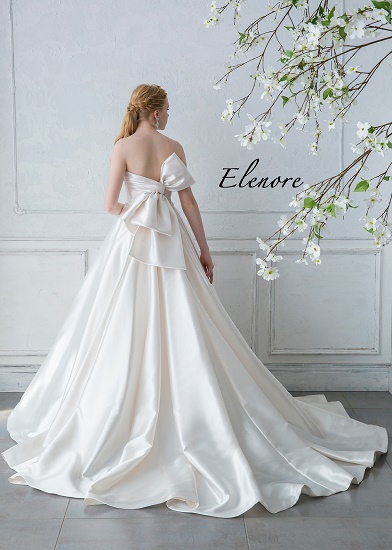 サテン Aラインドレス | ビアンシュール