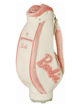 PEARLY GATES ×Barbie ゴルフバッグ クラブケース ホワイト パーリー