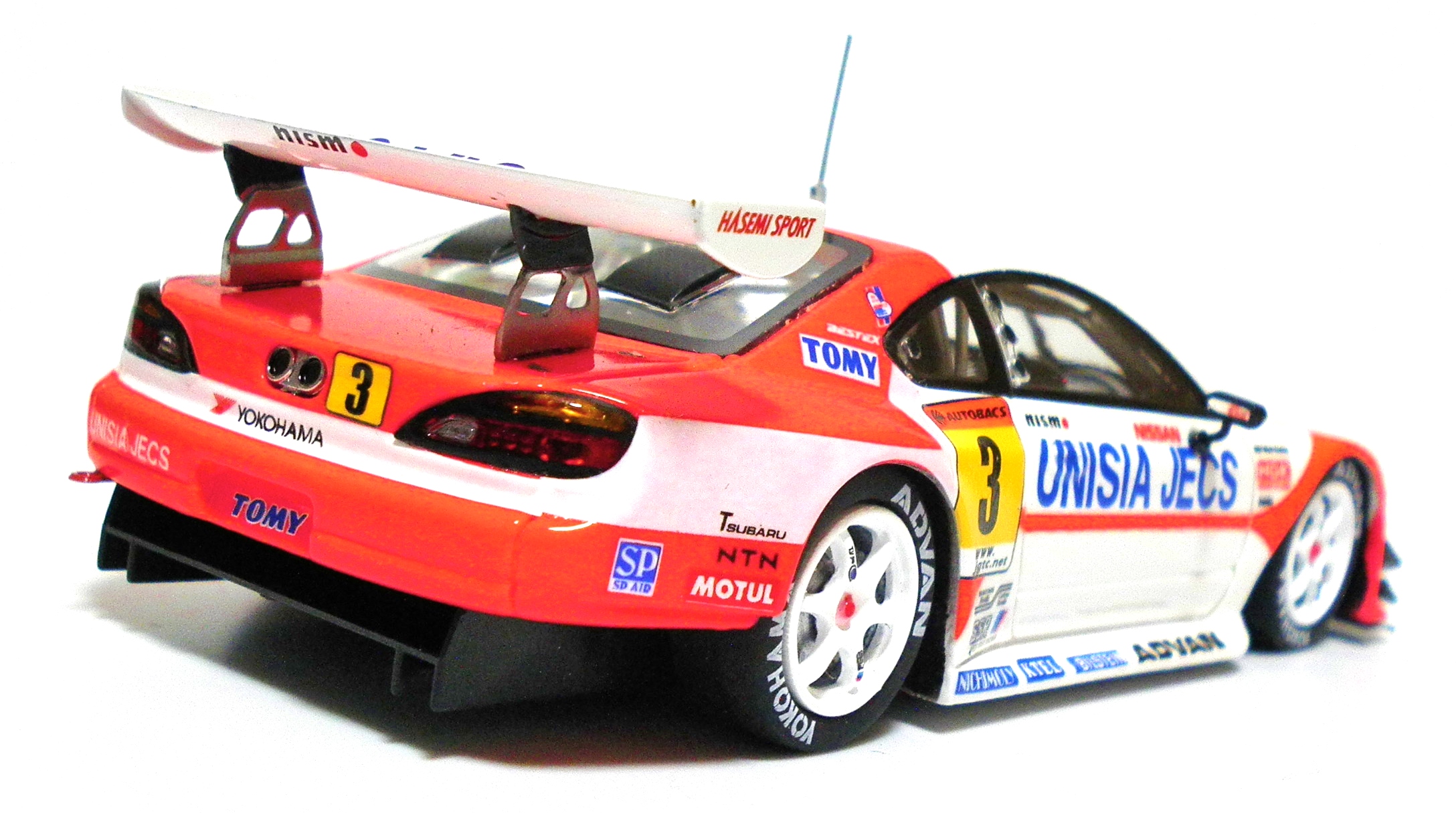 EBBRO 1/43 UNISIA JECS SILVIA JGTC 2002 | アペックスの趣味ノート