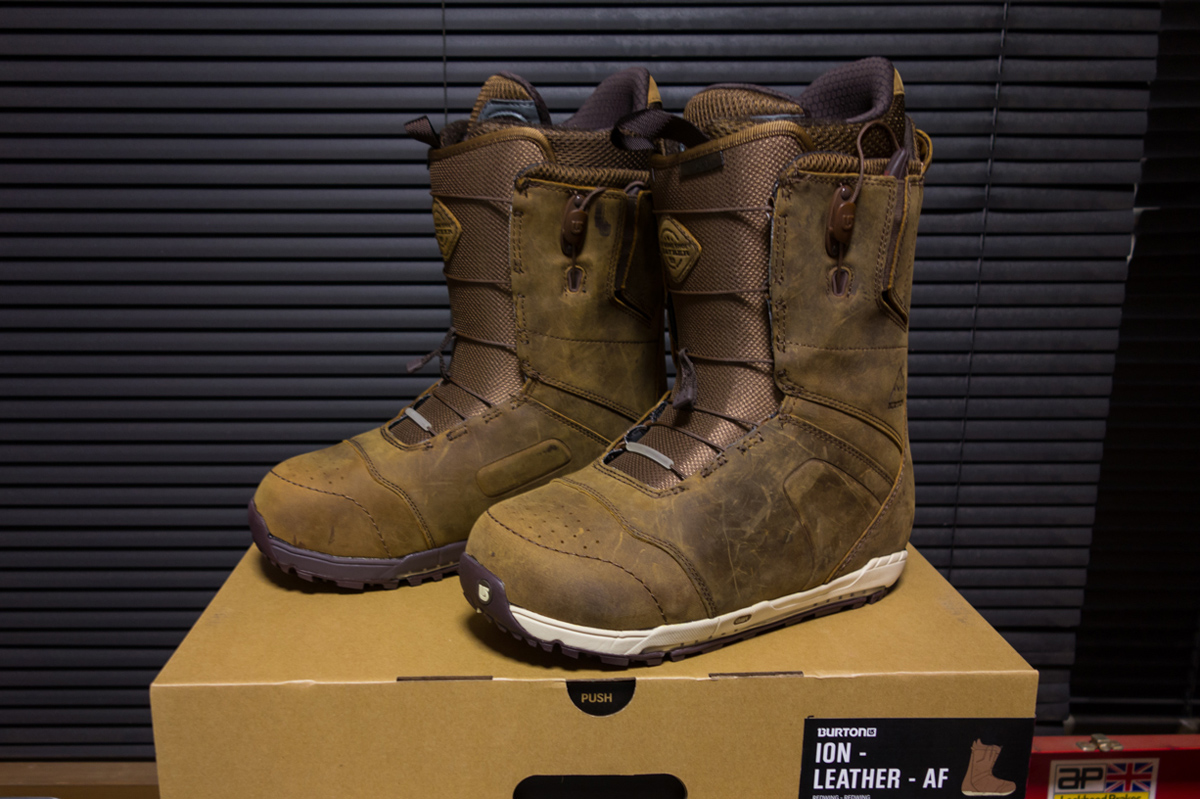 Burton スノーボードブーツ ION レザー 未使用品 26cm Burton