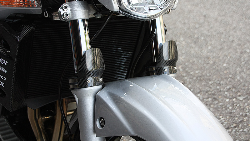 K-FACTORY製 フロントフォークガード | Ponji's GSR【 GSR400の