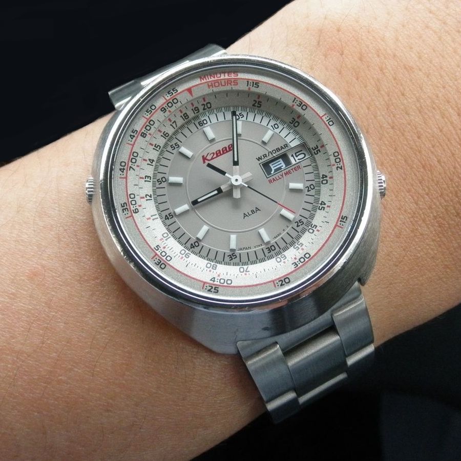 希少動作品SEIKO セイコー ALBA アルバ K2000 SEIKO ALBA K2000 ラリー