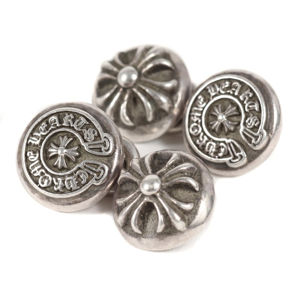 CHROME HEARTS (クロムハーツ) クロスボール カフスリンクス / カフス