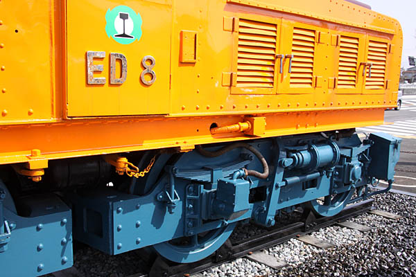 黒部峡谷鉄道ED8保存車