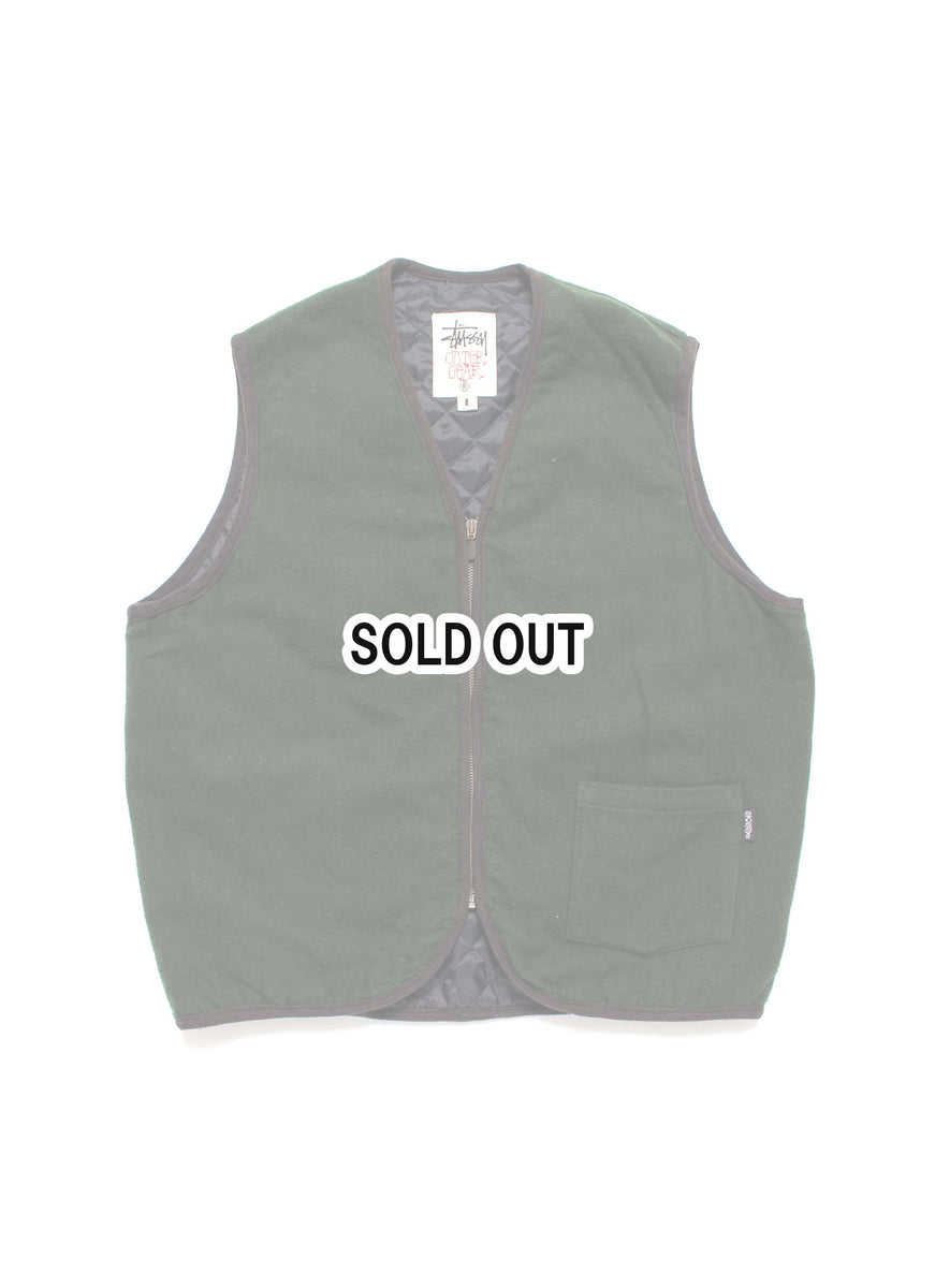 STUSSY OUTER GEAR INSULATION VEST 90s – C30 - BOW WOW, RECOGNIZE