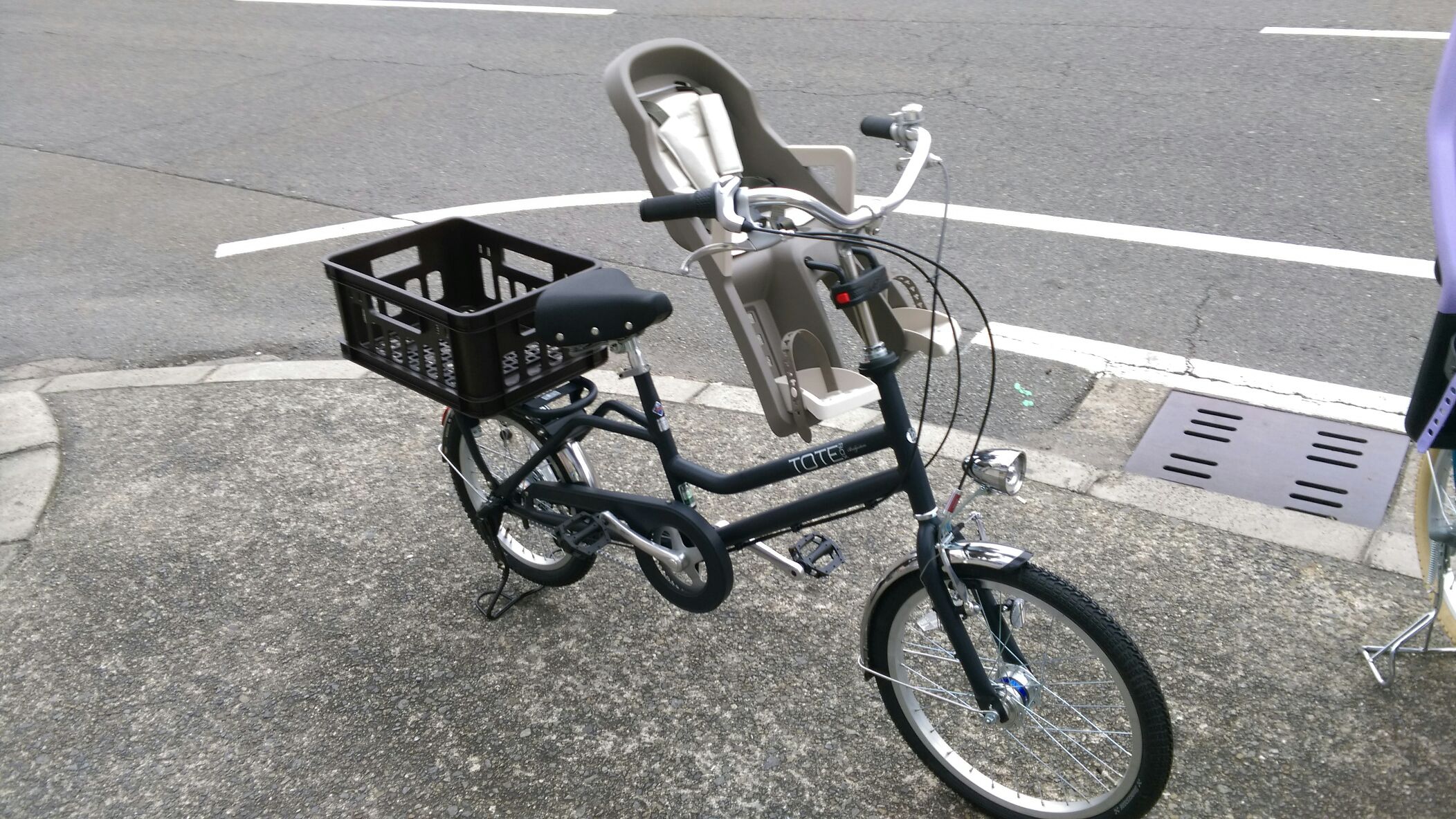 TOTO BOXにチャイルドシート | サイクルパークトミー