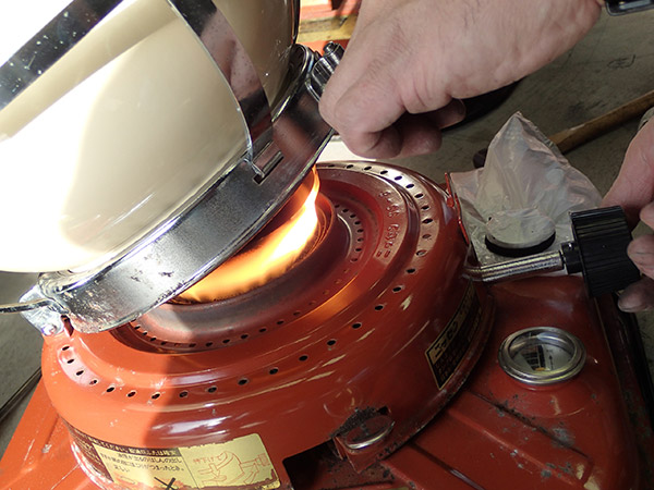 ニッセンストーブ（SS-6）の芯交換 | CAMP*SITE