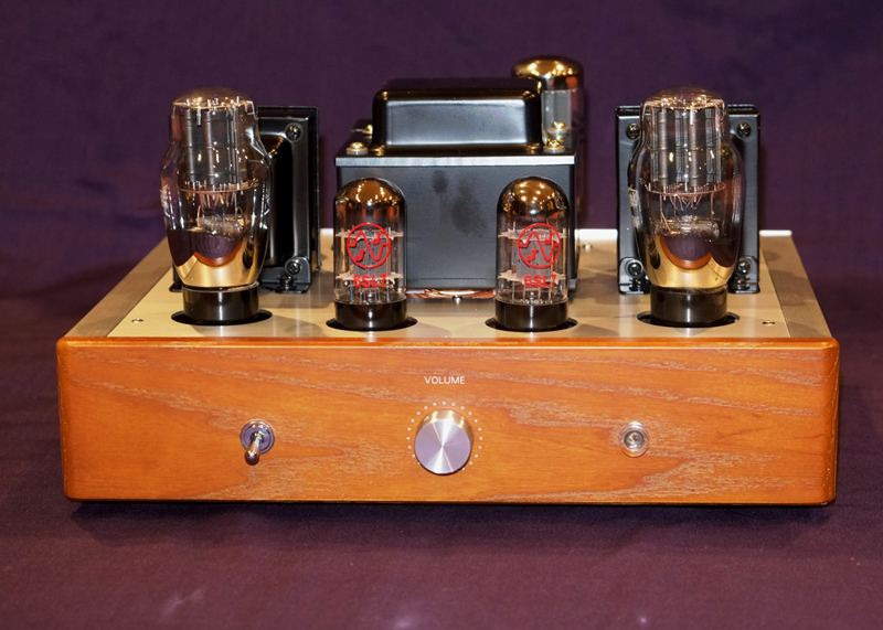 新しいBASICシングルアンプ キット完成 ボリーム付き - 真空管