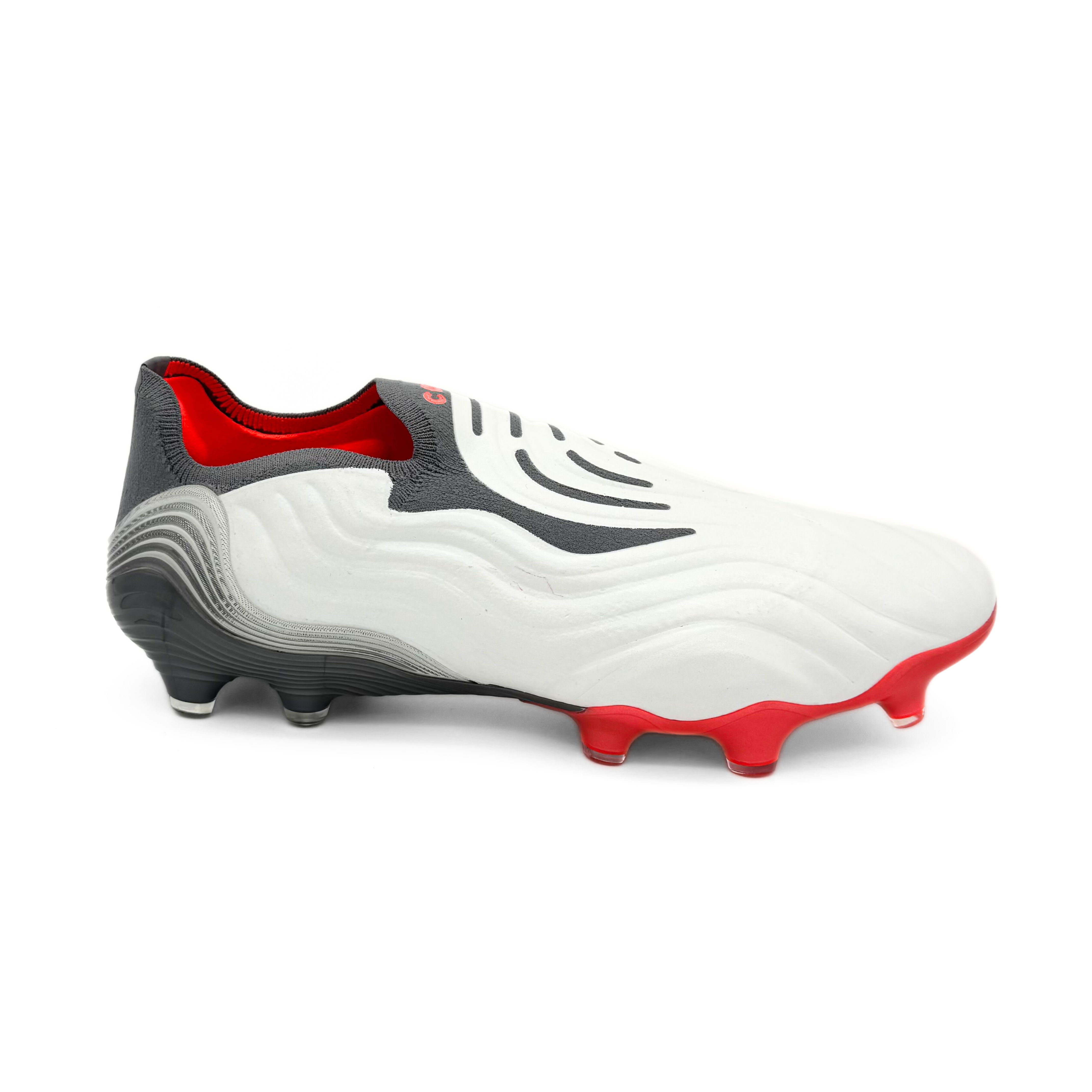 Adidas Copa Sense+ FG 'White Solar Red' – Cleat Culture