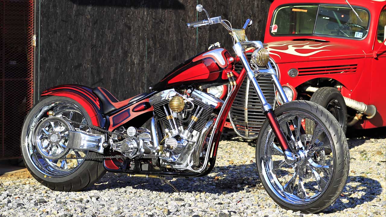 H-Dカスタム インスピレーション】#2 20インチの巨大リアホイールを