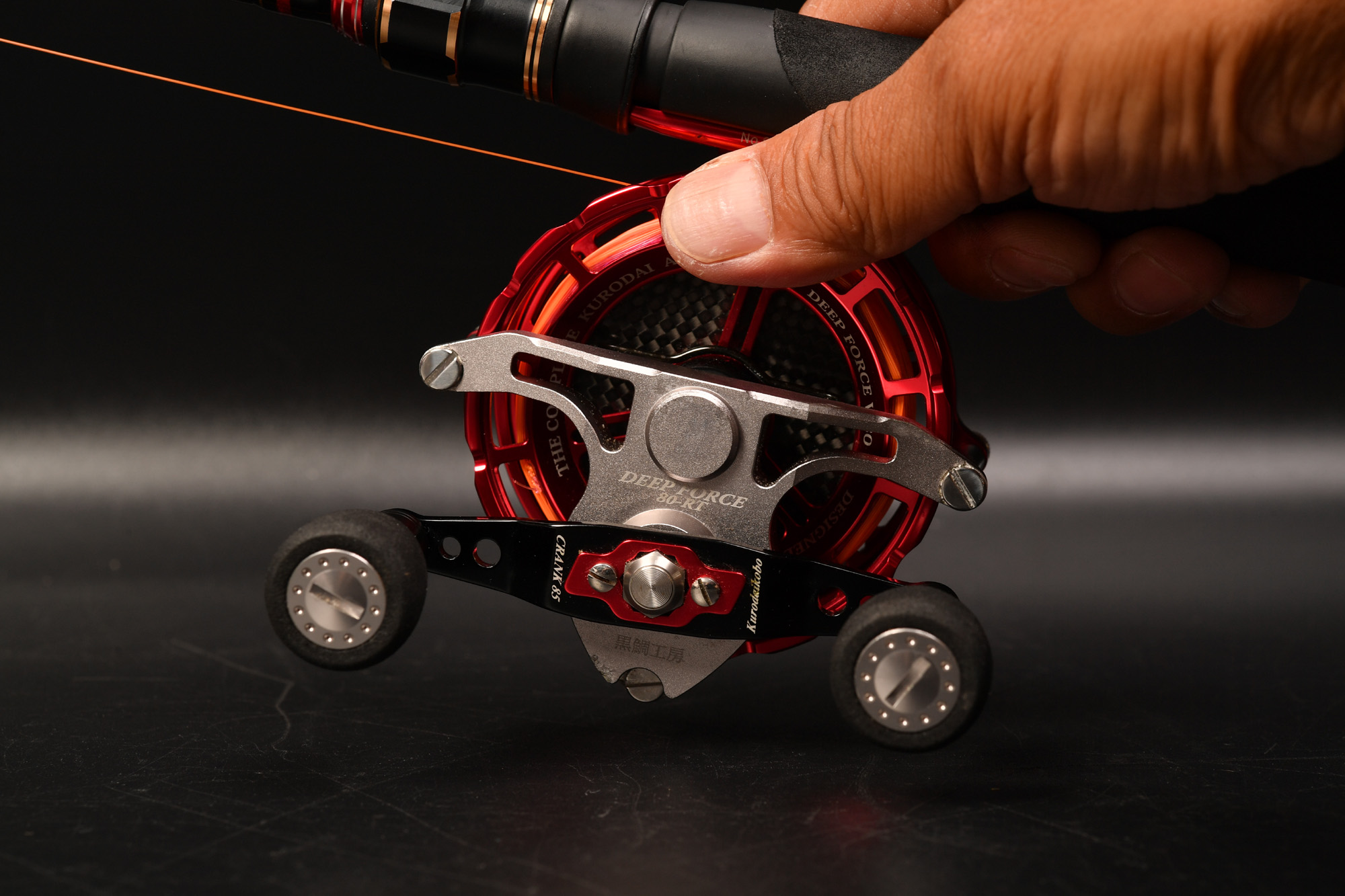 海上釣堀用に黒鯛工房 カセ筏師 DEEP FORCE V80-RT 購入して見ました