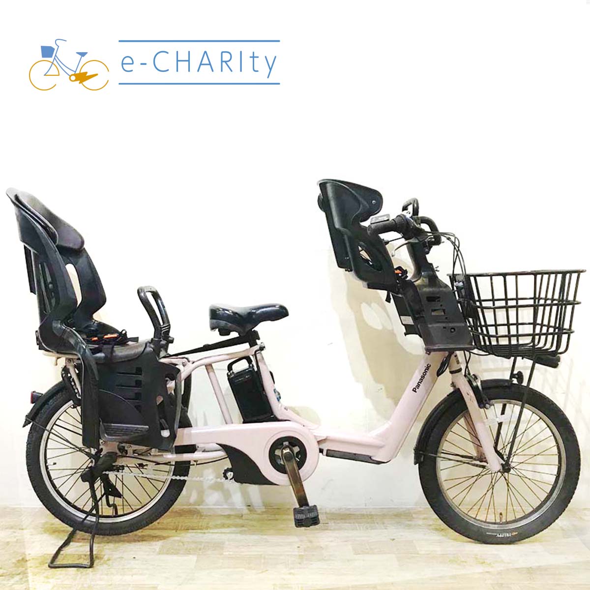 中古電動自転車 パナソニック ギュット アニーズ DX ピンク 20インチ