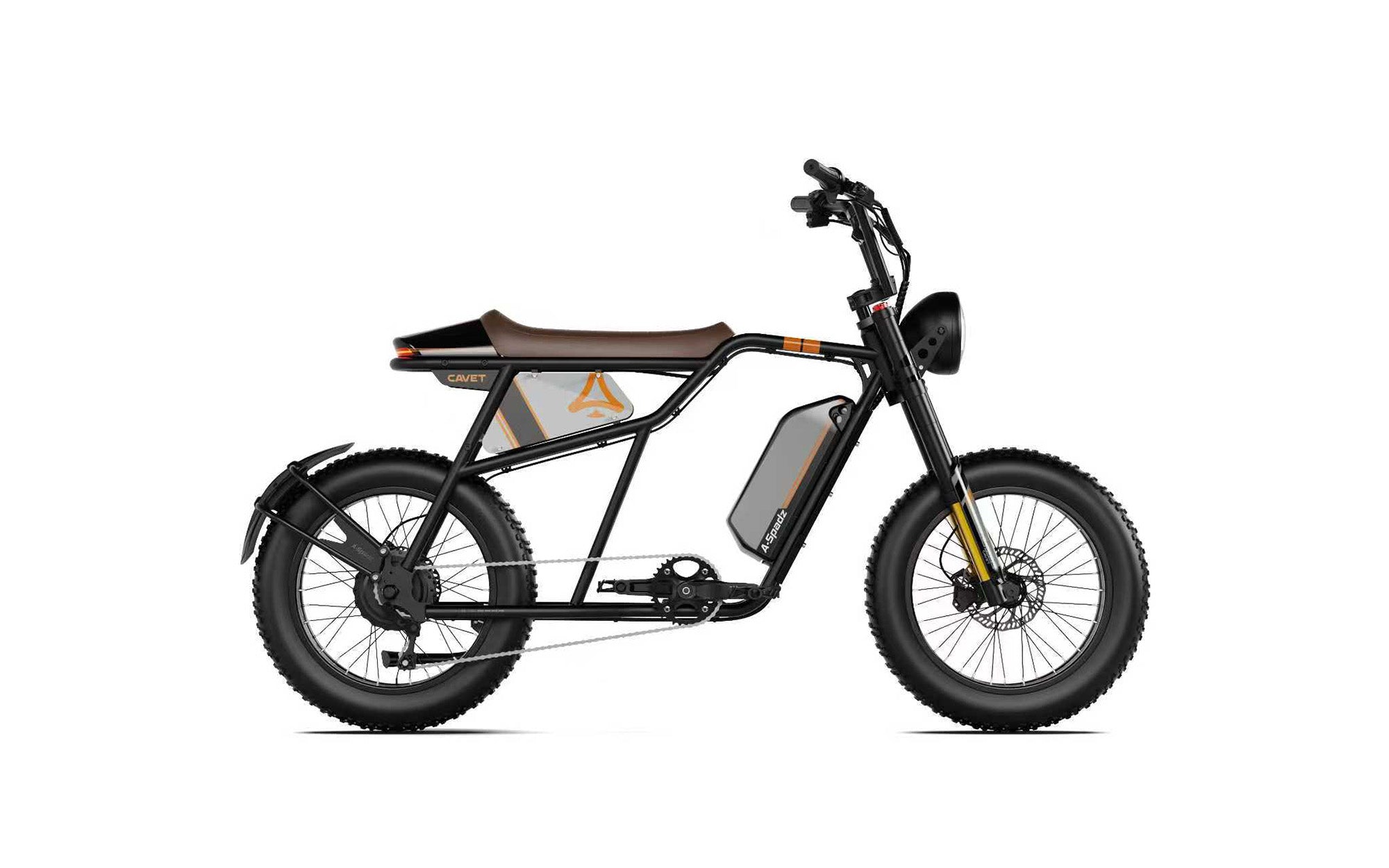 CAVET Electric Bike | 25KM/H, 100KM Range | A-Spadz E-Bike