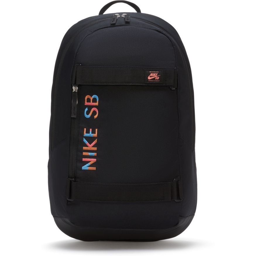 Nike SB Courthouse Skateboard Backpack - Black/Black/Pink Salt