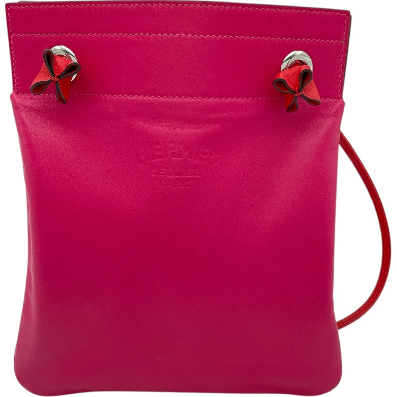 エルメス HERMES アリーヌミニ ヴェルソ Y刻 ローズメキシコ・ルージュ