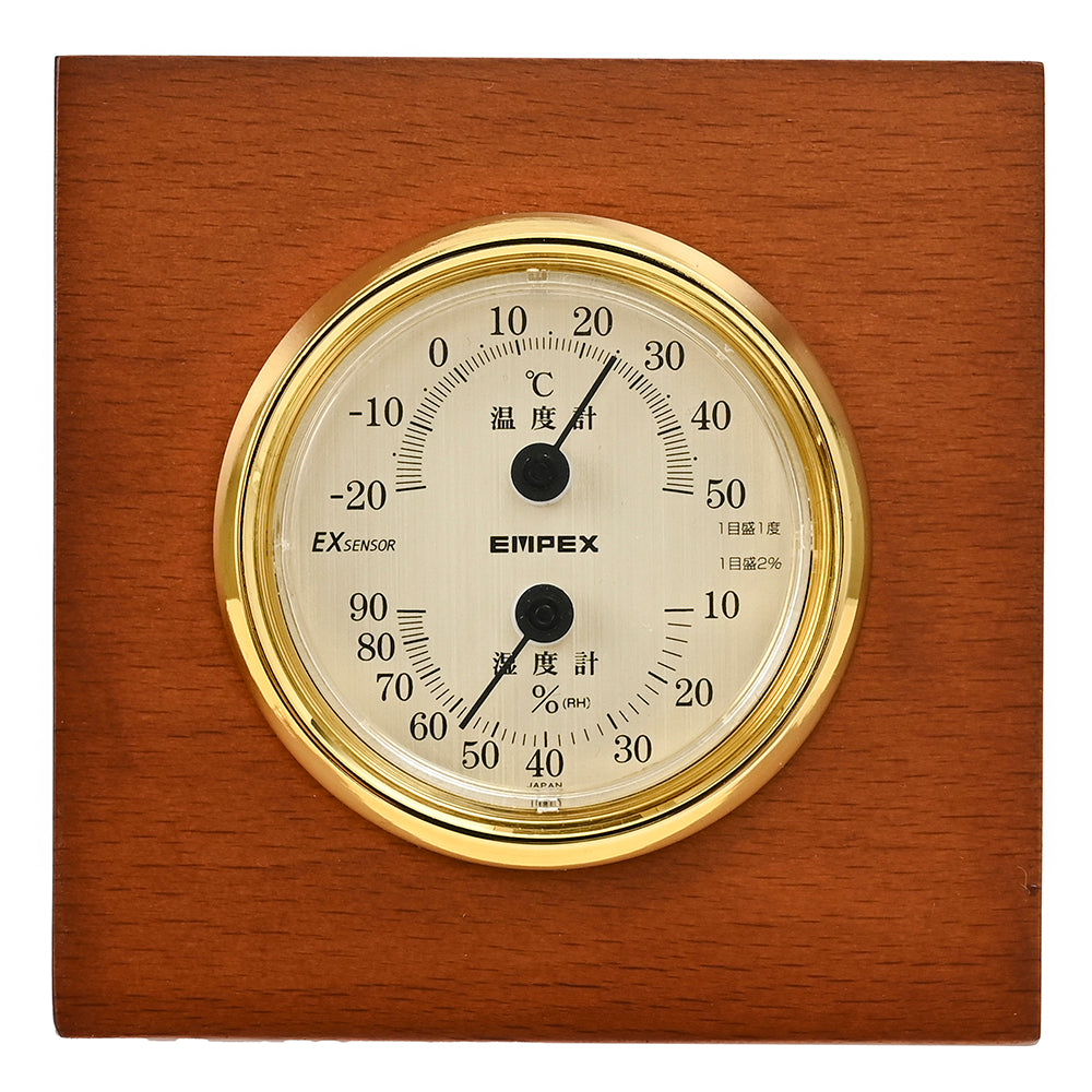 ウッディEX温・湿度計 TM-757 – EMPEX / エンペックス気象計