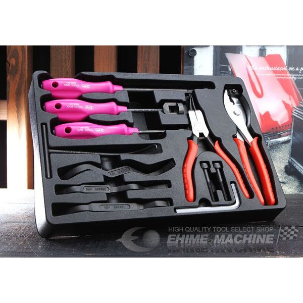 KTC ブレーキツールセット（ドラムブレーキ用） atbx12【エヒメマシン】