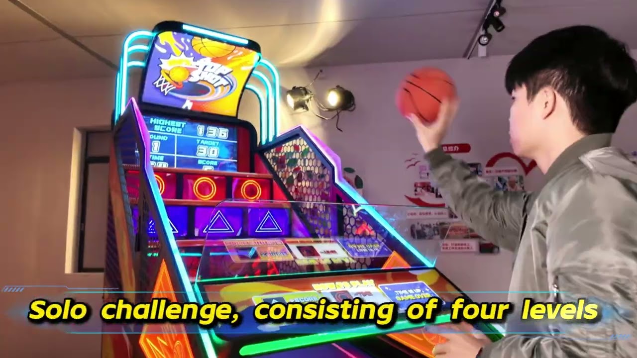 トップショットコイン運用バスケットボールゲームマシン - ファンスペース