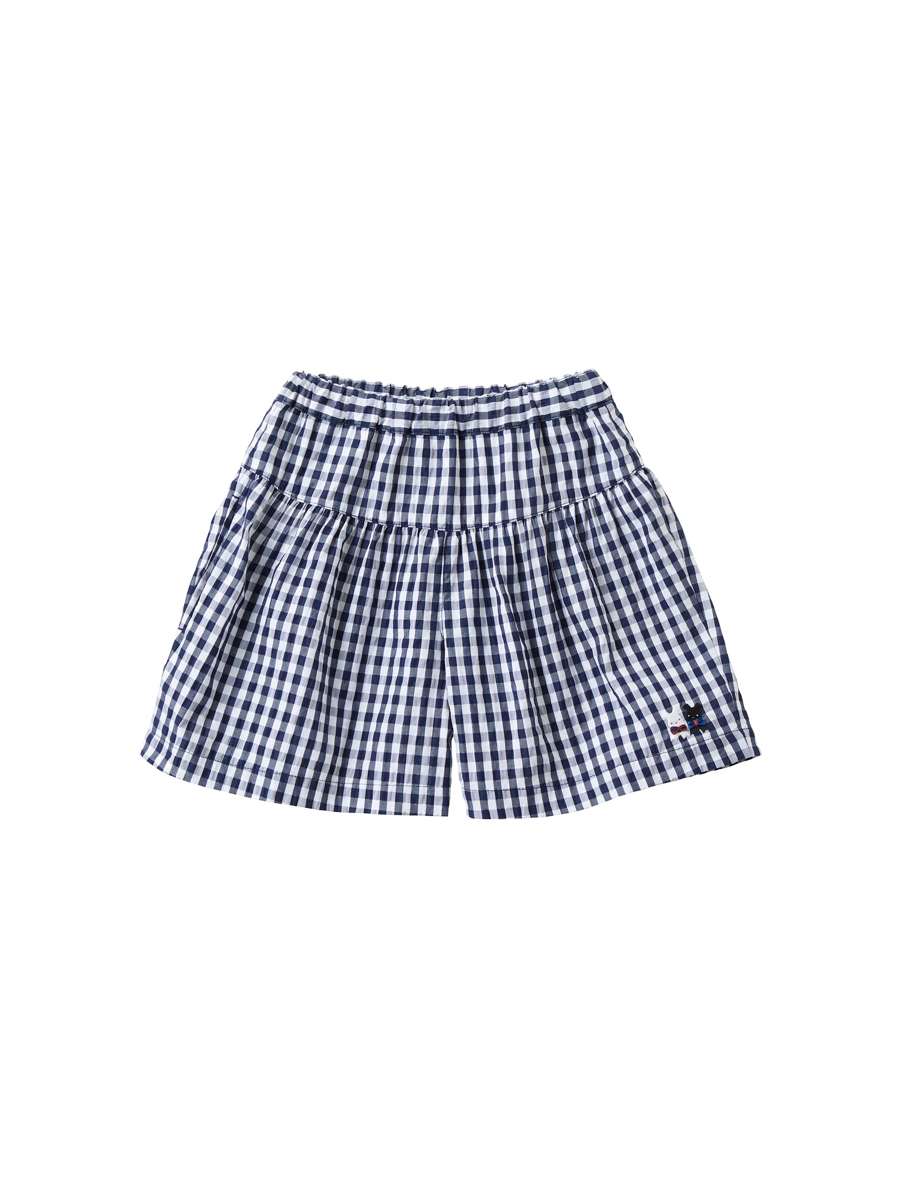 ファミリア familiar キュロット チェック クマちゃん 90