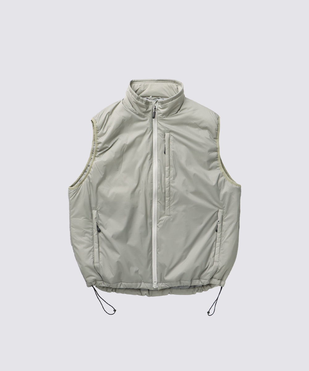 PRIMALOFT INSULATED VEST (Light Khaki) | プリマロフト中綿ナイロン