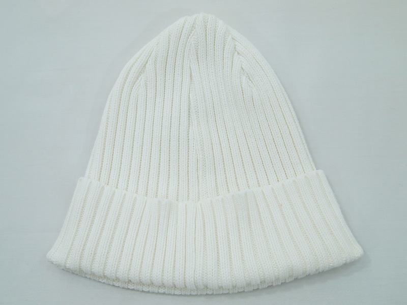 Supreme 'Overdyed Ribbed Beanie'ビーニー ニットキャップ 白