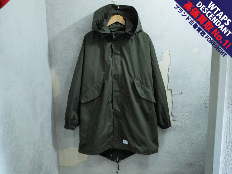 WTAPS 'WM-51 JACKET NYCO OXFORD'モッズコート ミリタリー ジャケット