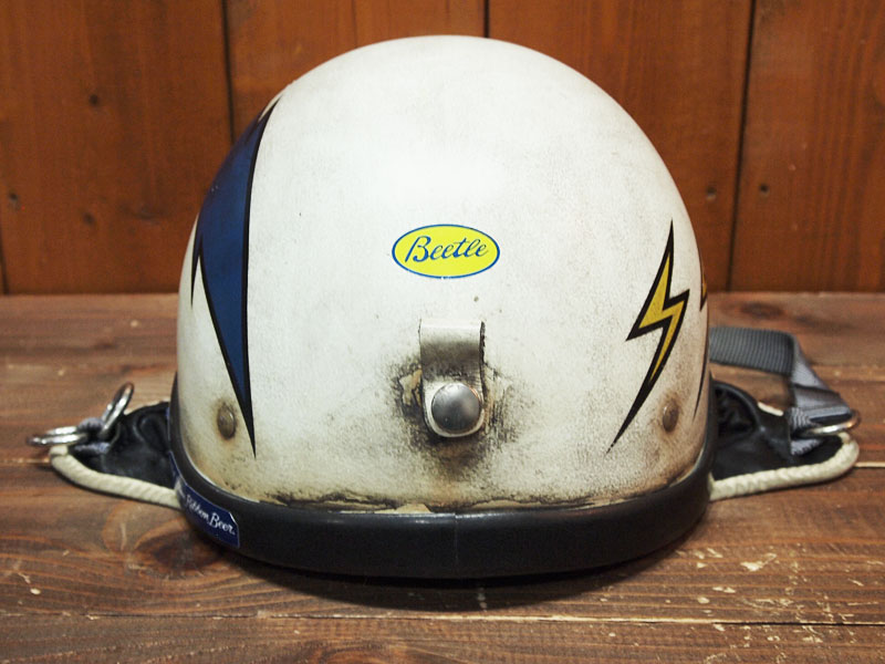 OCEAN BEETLE 'BEETLE PTR'エイジング 加工 ヘルメット サンダー