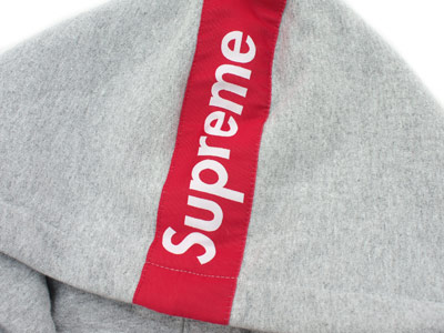 Supreme 'Logo Tape Zip Up'ロゴテープ ジップアップパーカー