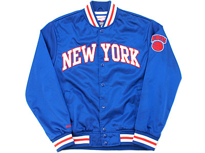Mitchell & Ness 'New York Knicks Third QTR Satin Jacket