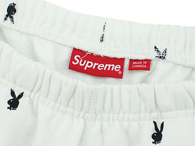 Supreme×Playboy 'Sweatpant'スウェットパンツ プレイボーイ L