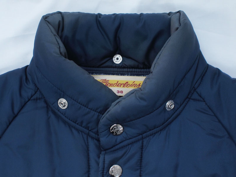 TENDERLOIN 'T-NRA JKT'中綿 ナイロンジャケット ネイビー 紺 S ダウン