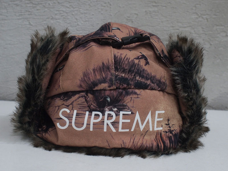 Supreme 'Dogs & Ducks Trooper'トゥルーパーハット シュプリーム 犬