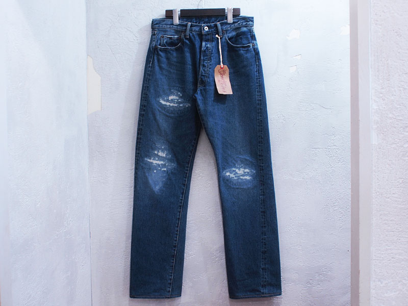 TENDERLOIN 'T-RIDERS H DAMAGE'ダメージ加工 デニムパンツ インディゴ