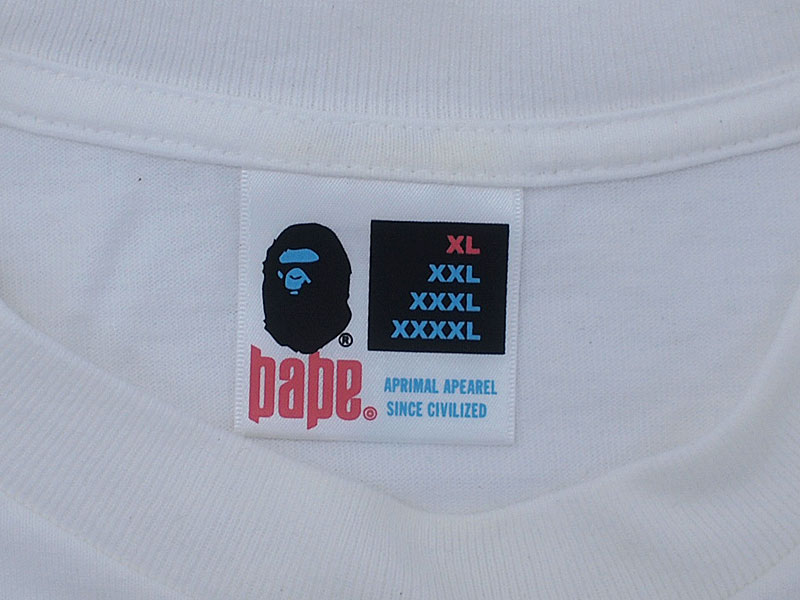A BATHING APE 'TERIYAKI BOYZ'Tシャツ テリヤキボーイズ 白 ホワイト