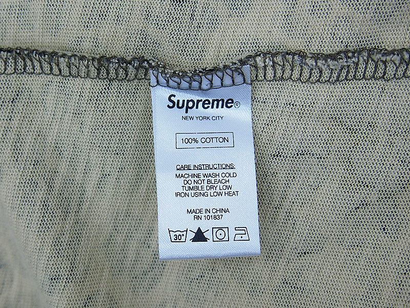 Supreme 'Mini Harvard Hooded L/S Top' フーデッド トップ パーカー