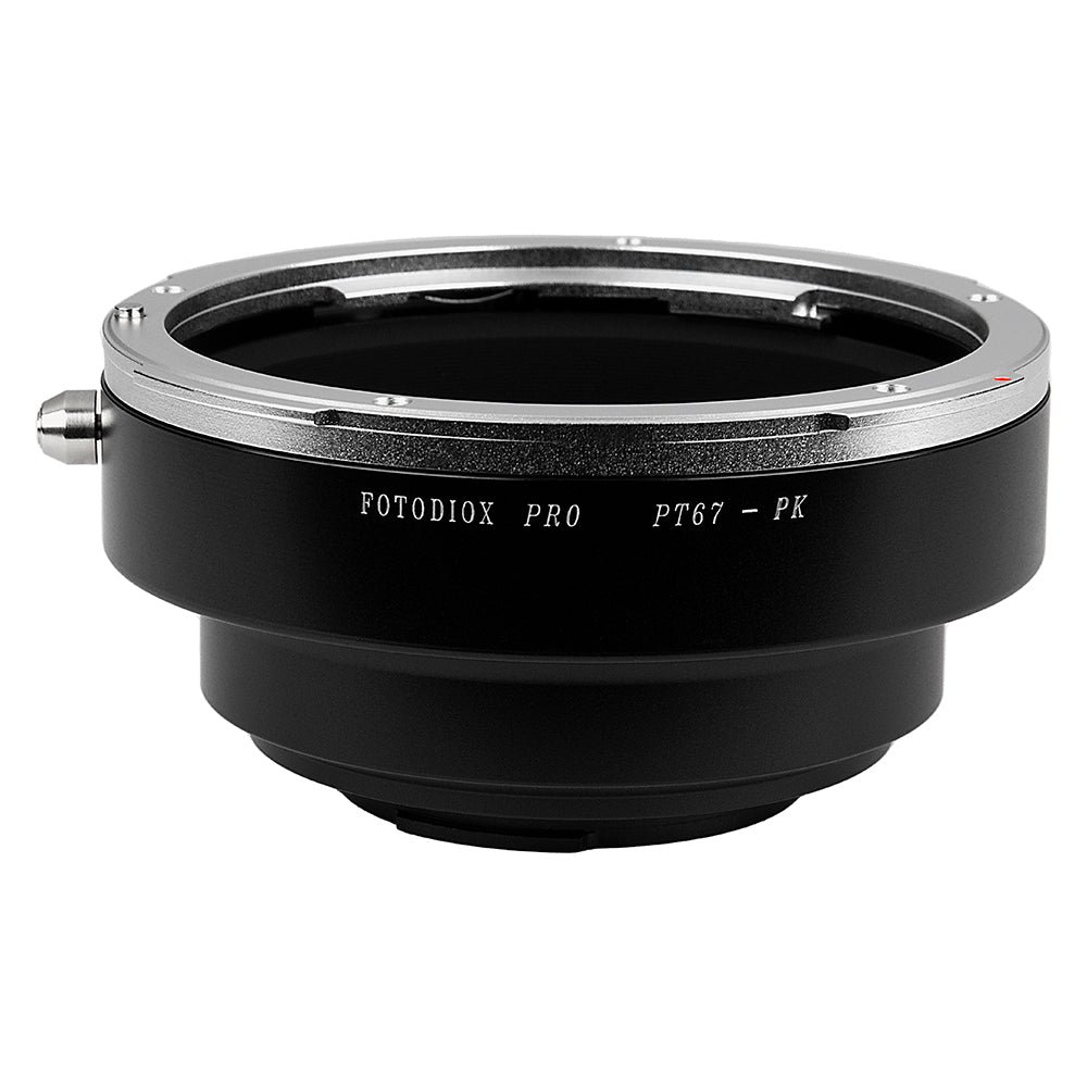 Pentax 6x7 (P67, PK67) Mount SLR Lens to Pentax K (PK) Mount SLR