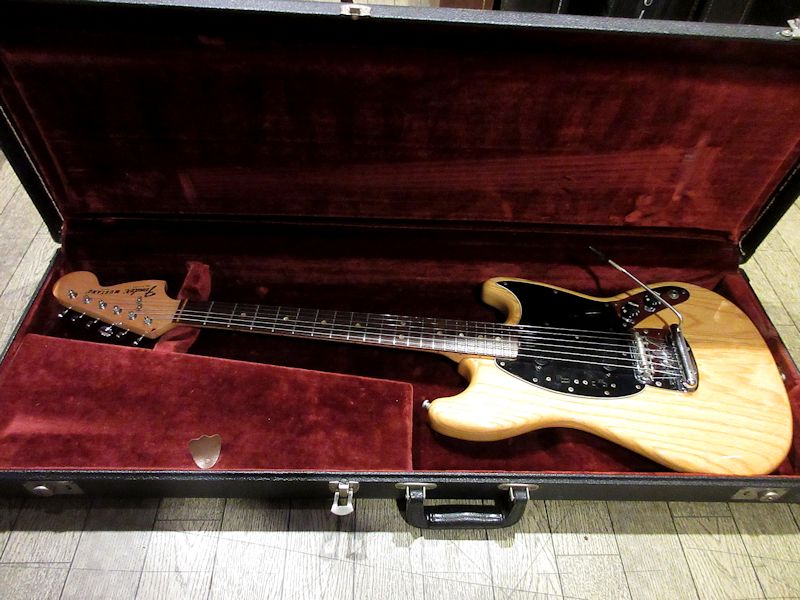 1978 Fender Mustang Natural/Rose - ヴィンテージギター買取り・販売
