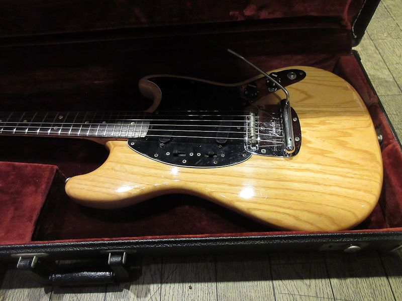 1978 Fender Mustang Natural/Rose - ヴィンテージギター買取り・販売