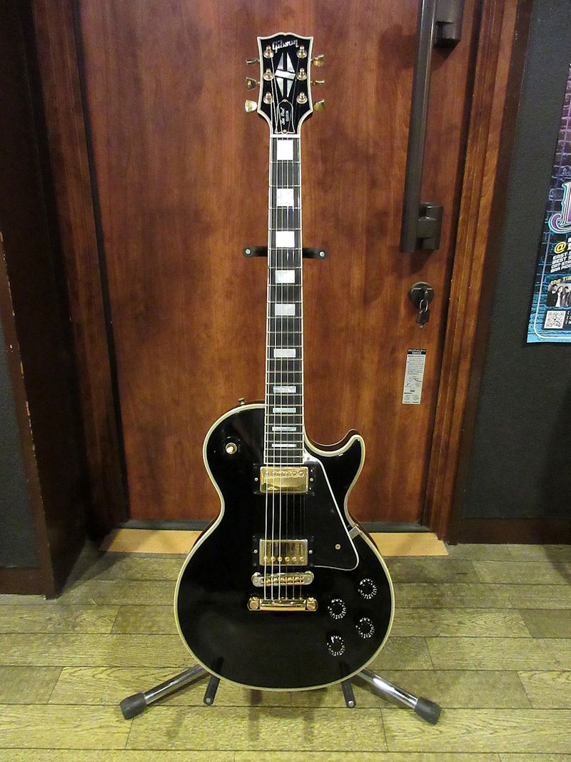 2001 Gibson Les Paul Custom Ebony Black - ヴィンテージギター買取り